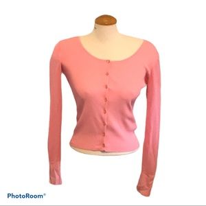 Mantles Pink Spring Cardigan